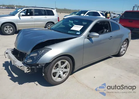 2005 Infiniti G35 z USA, uszkodzony, nr VIN JNKCV54EX5M420347